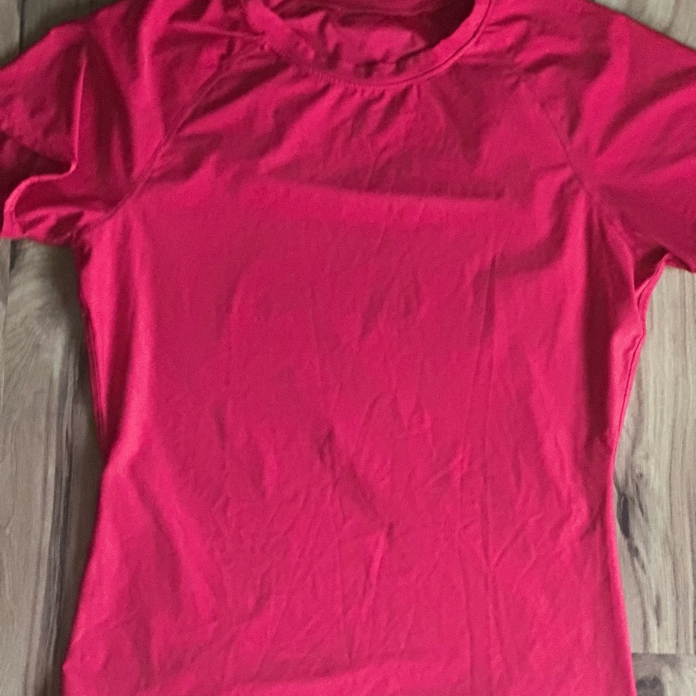 Vibrant Red Short Sleeve Women's Tee